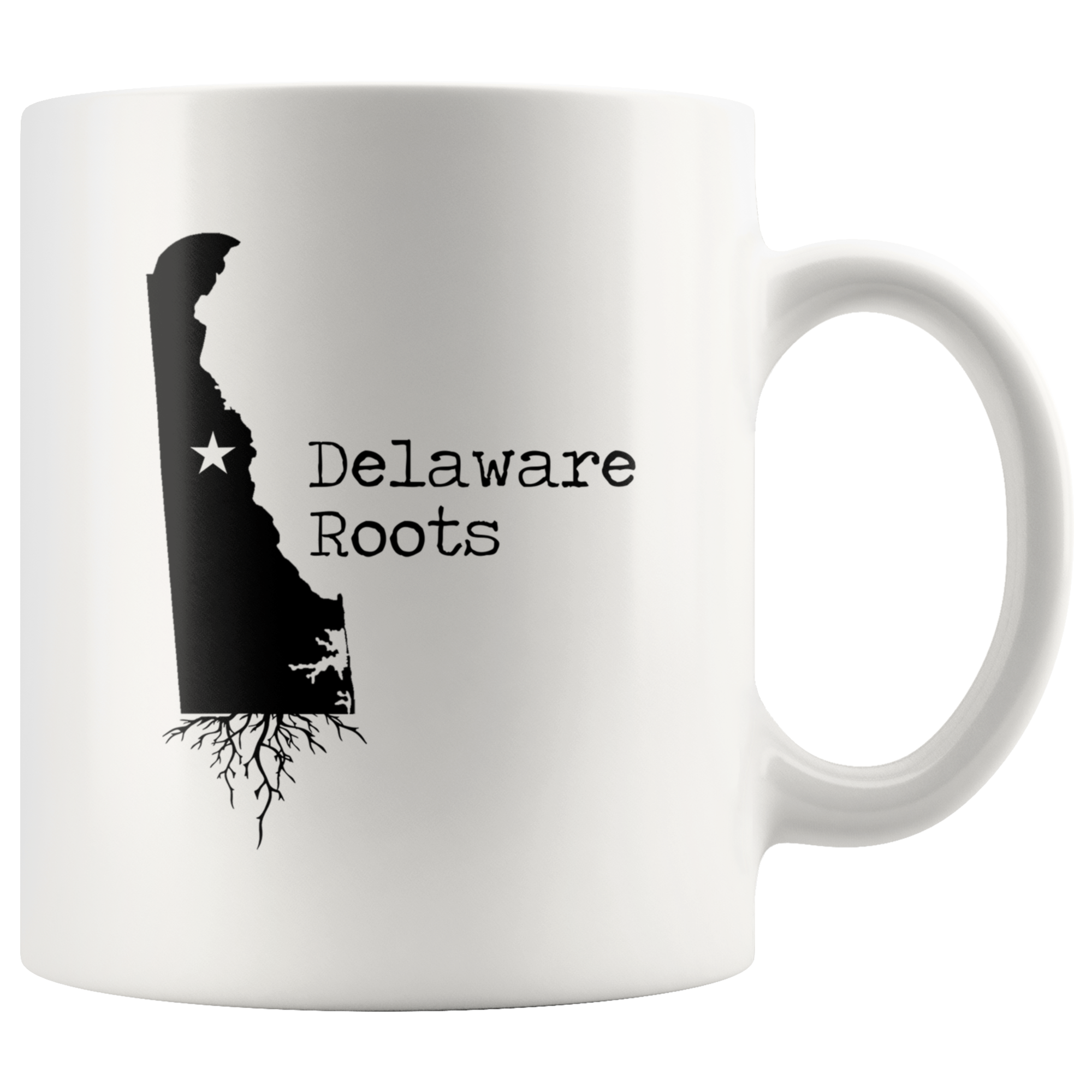 White Mugs - Delaware Roots