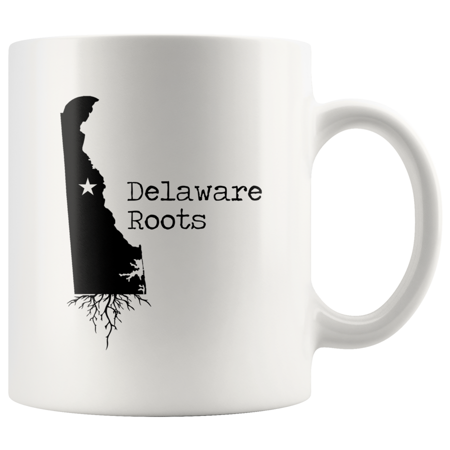 White Mugs - Delaware Roots
