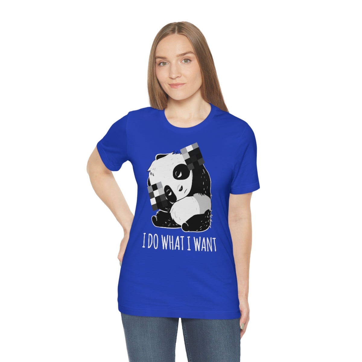 Panda I Do What I Want TShirtSon UK