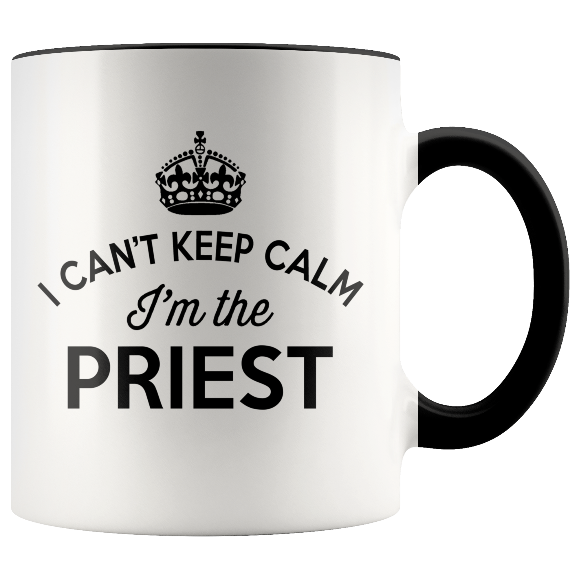 Accent Mug - Priest Keep Calm