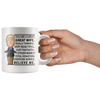 White 11oz Mug - Trump Great Wife