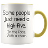 Accent Mug - High Five Face