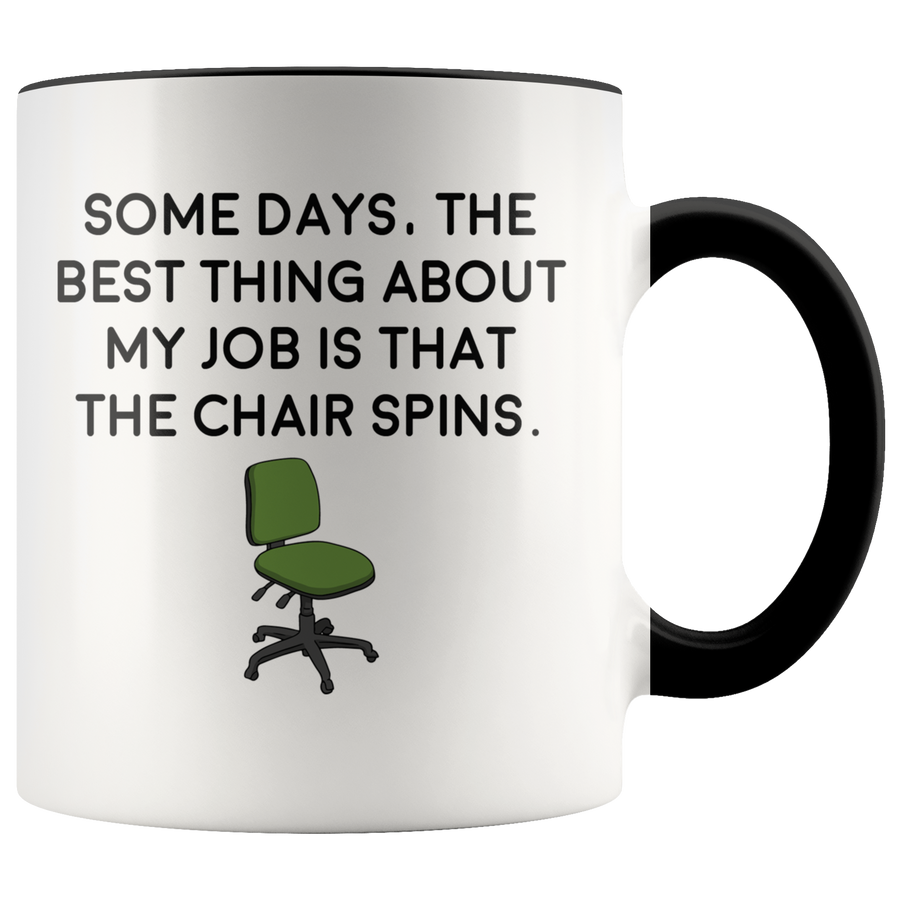 Accent Mug - Job Chair That Spins