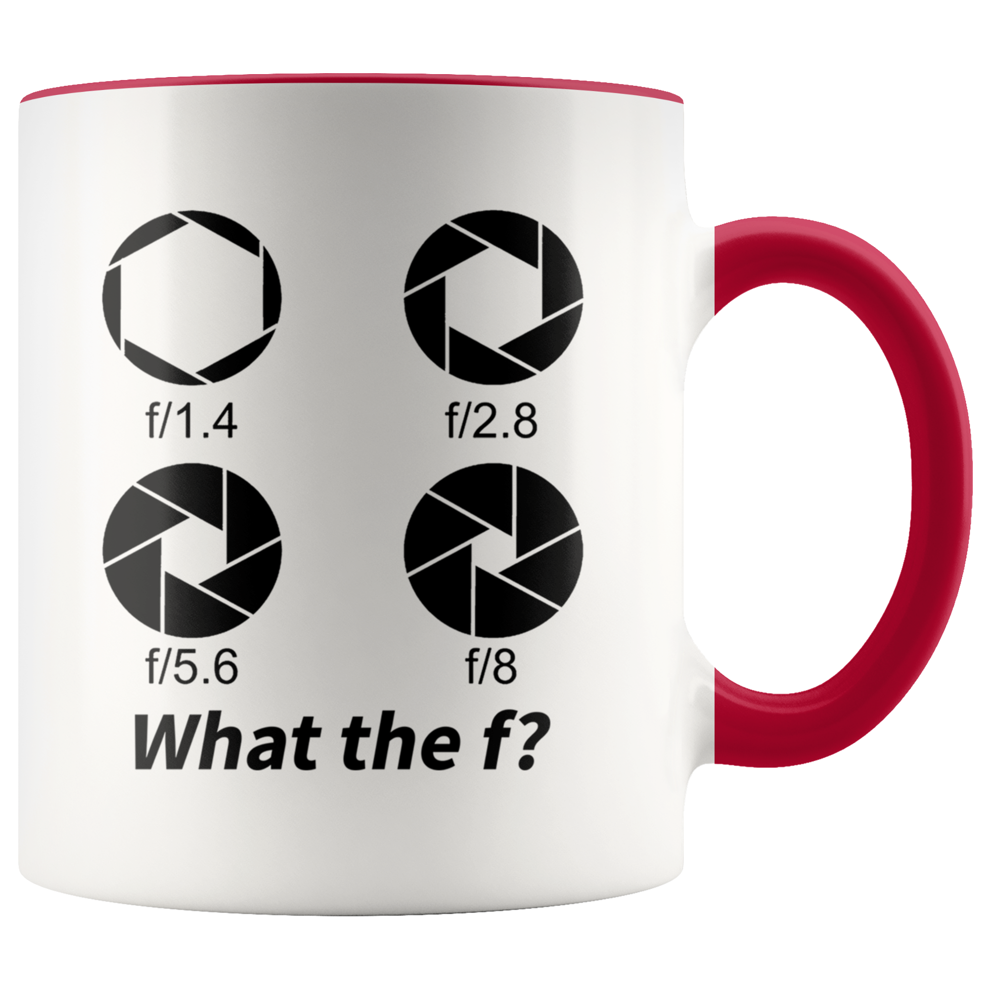 Accent Mug - Photography What The F