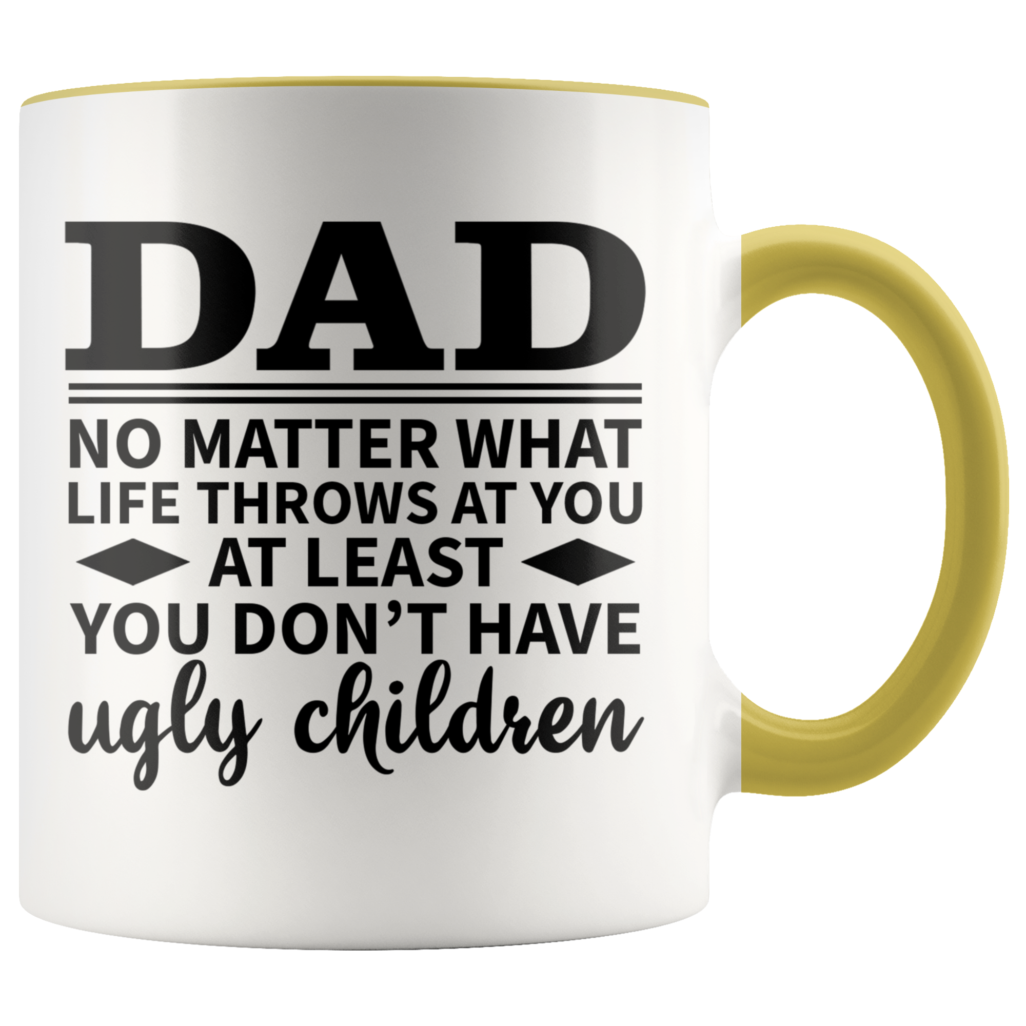 Accent Mug - Dad Ugly Children