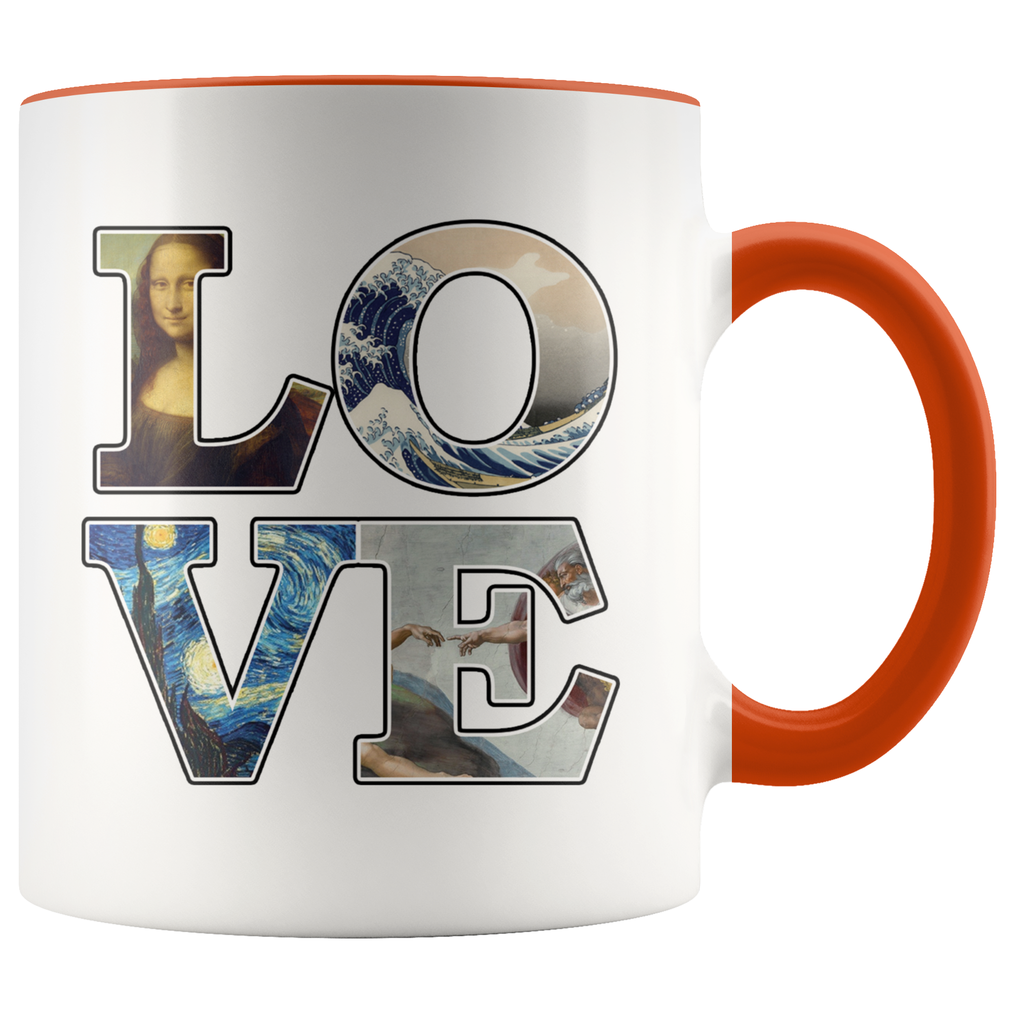 Accent Mug - Love Art Masterpieces