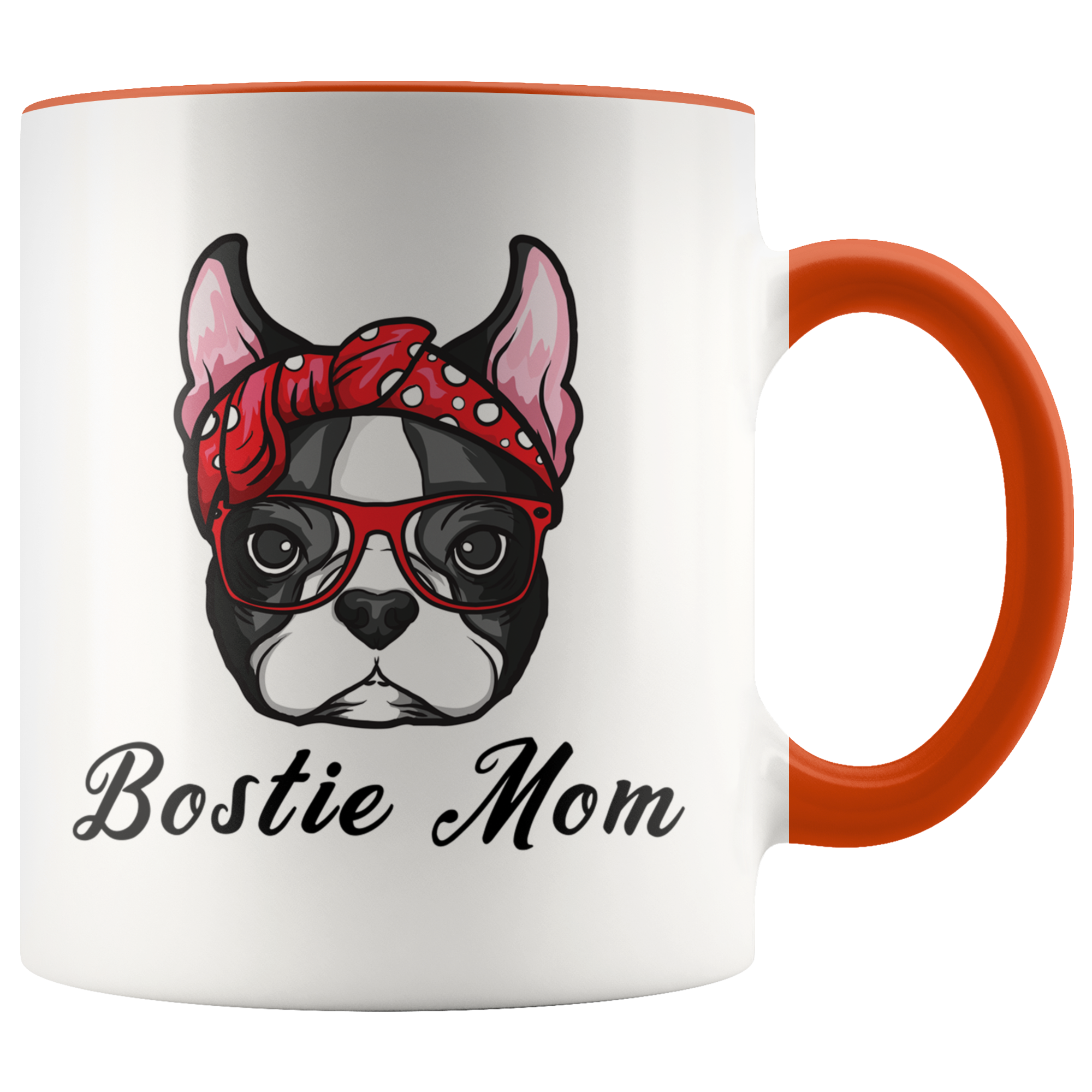 Accent Mug - Bostie Mom
