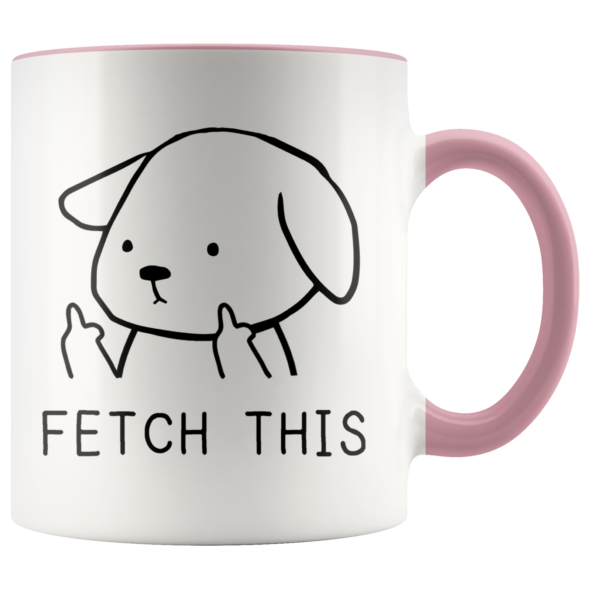 Accent Mug - Fetch This Dog