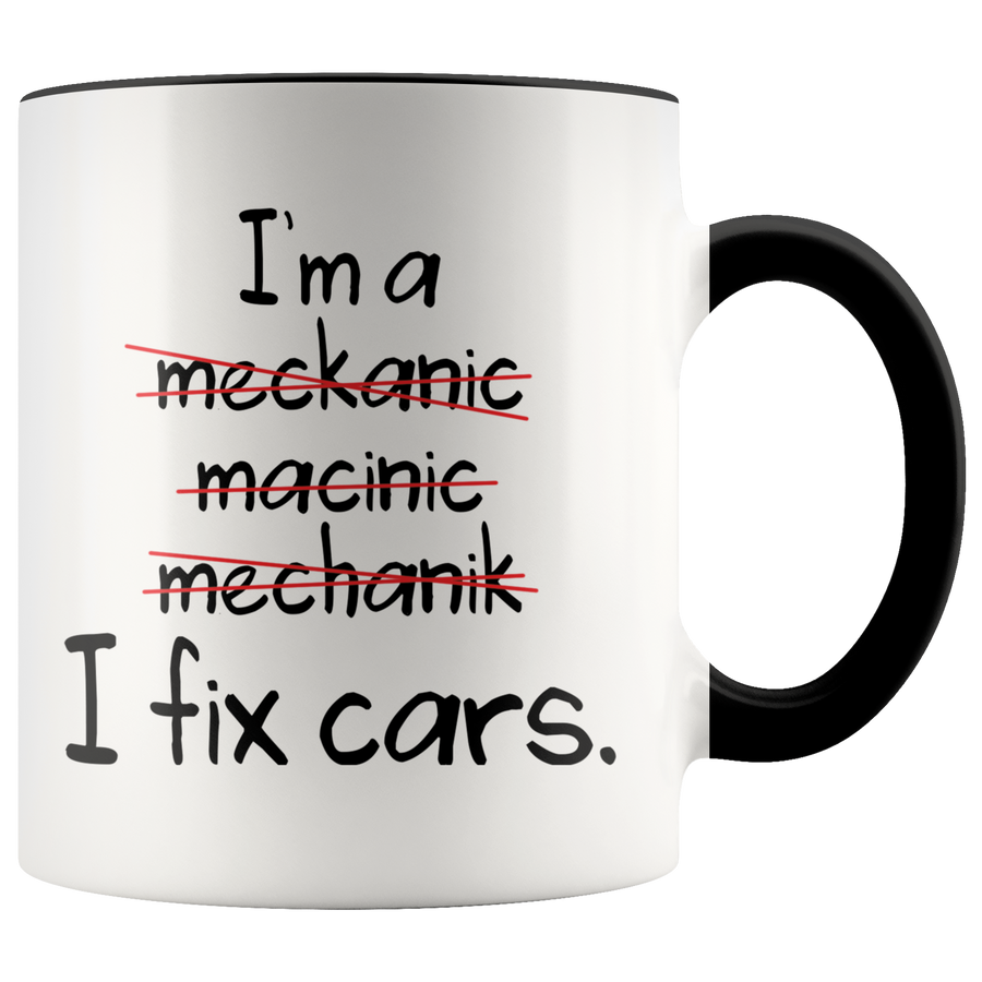 Accent Mug - Mechanic Spelling