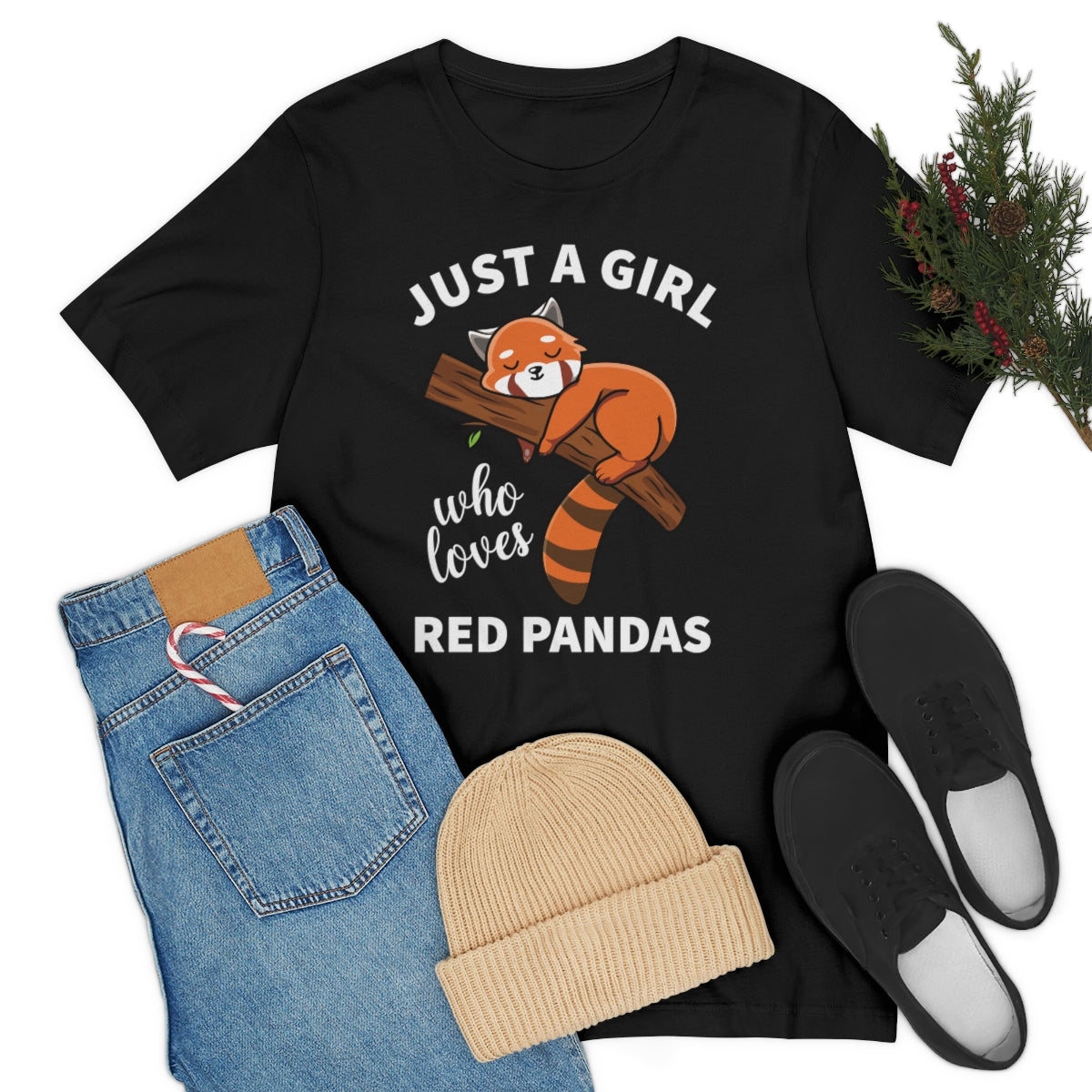 Just a Girl Who loves Red Pandas OPT