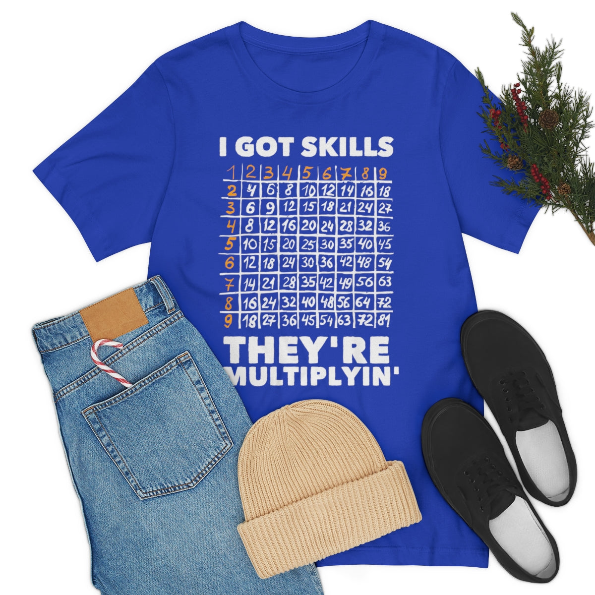Math Skills Multiplyin TShirtSon UK
