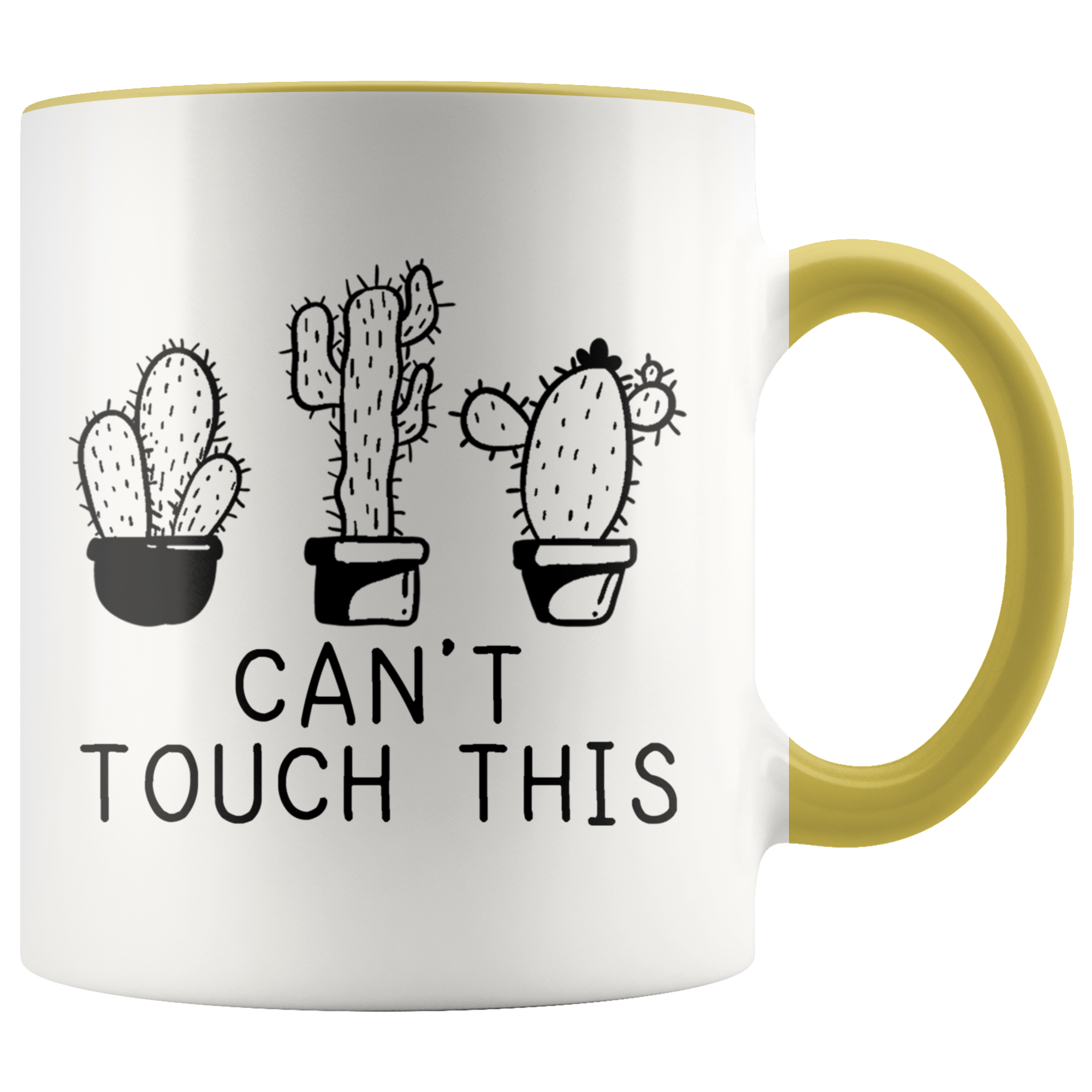 Accent Mug - Cactus Can't Touch This