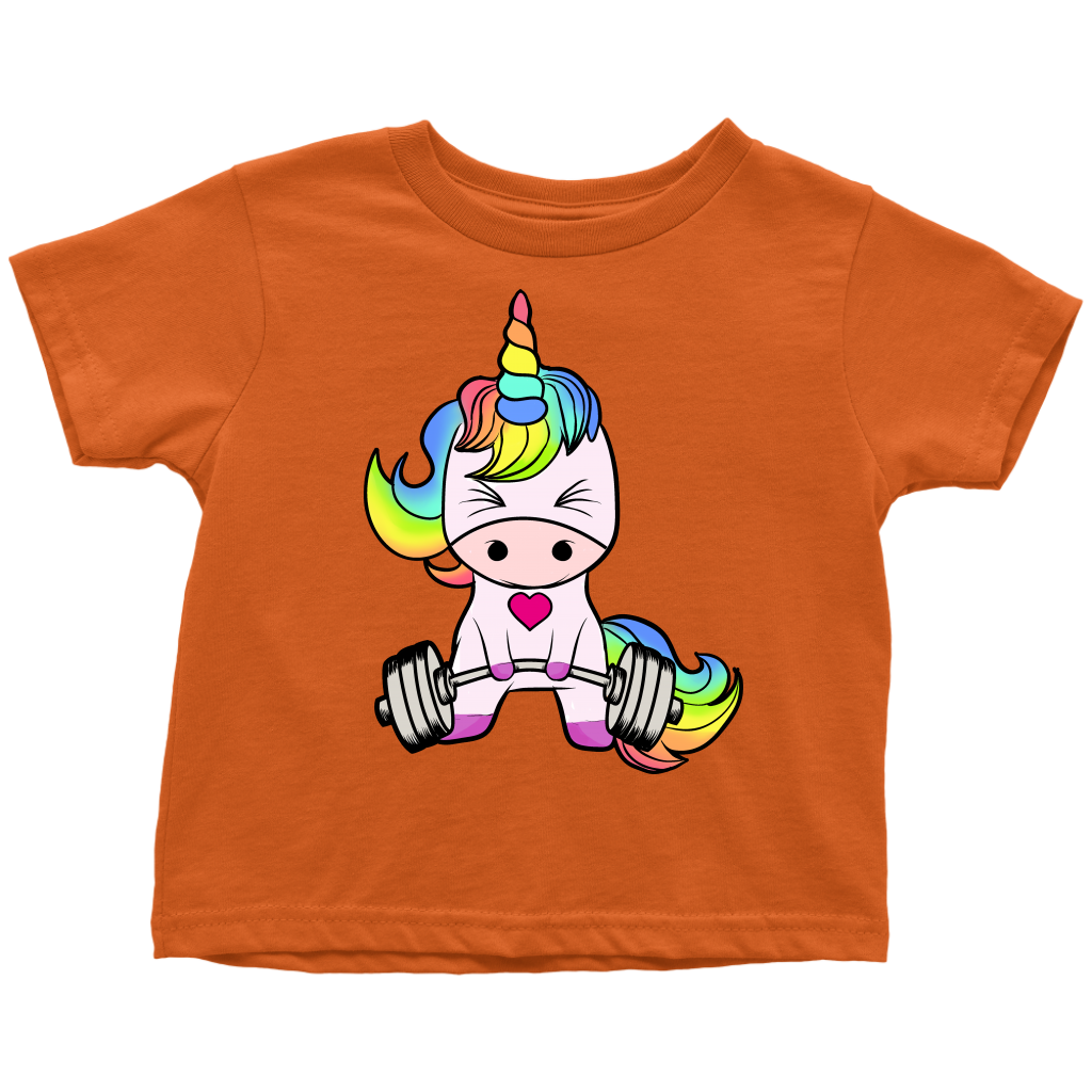Unicorn Weightlifting Toddler