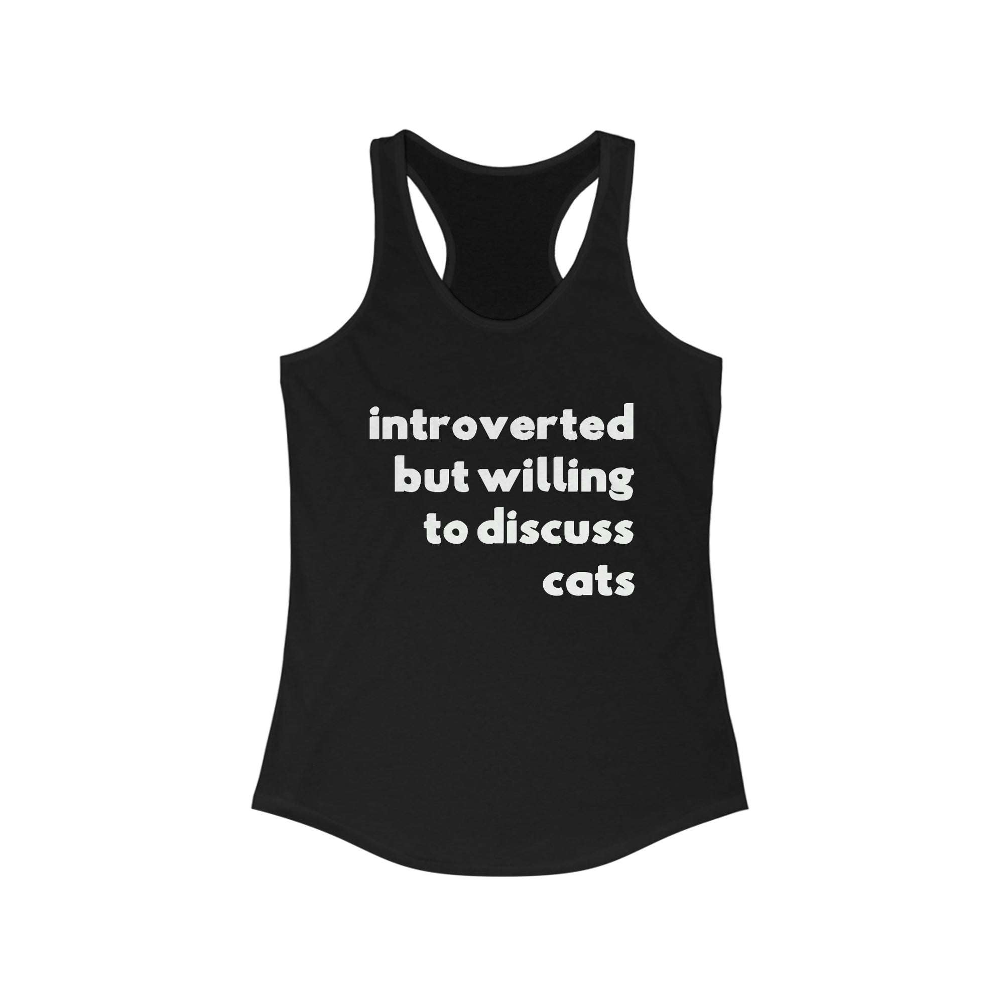 Introvert Cats Tank Top SwiftPOD