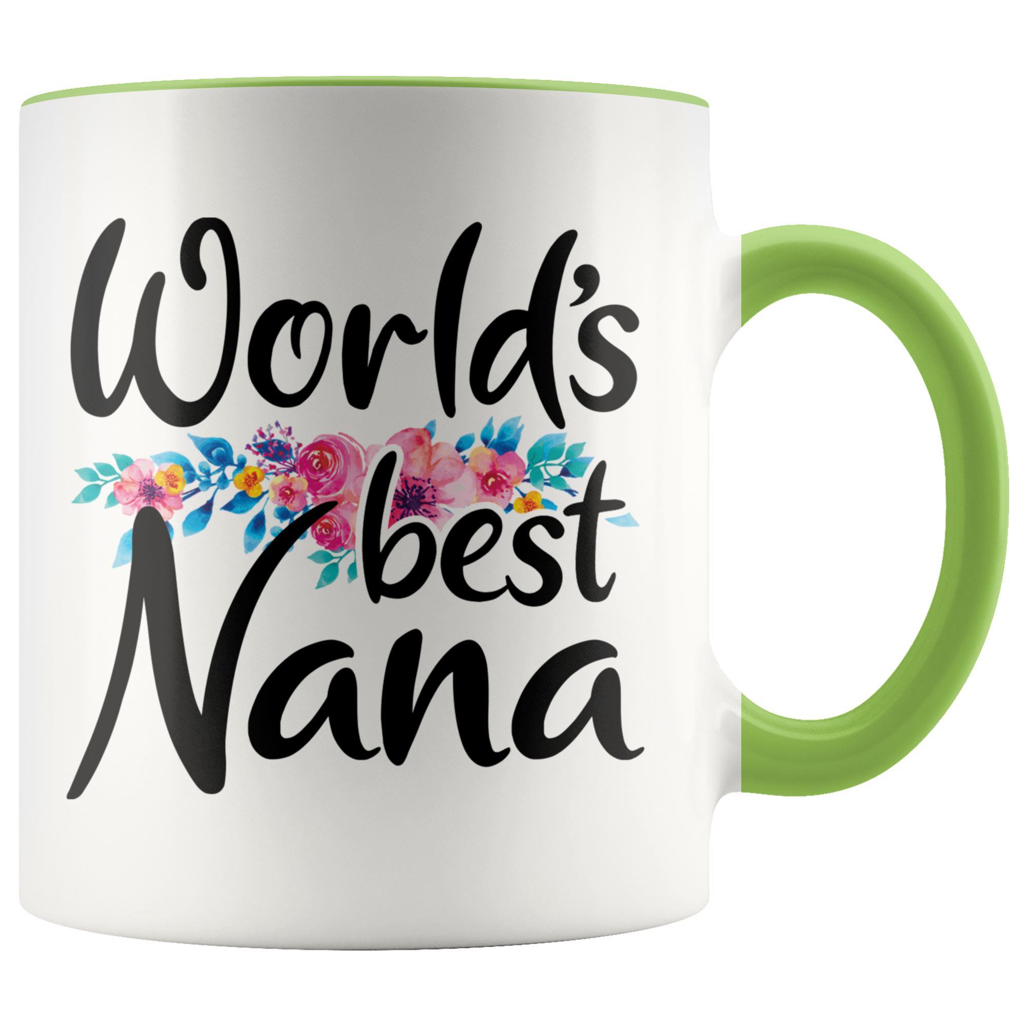 Accent Mug - World's Best Nana