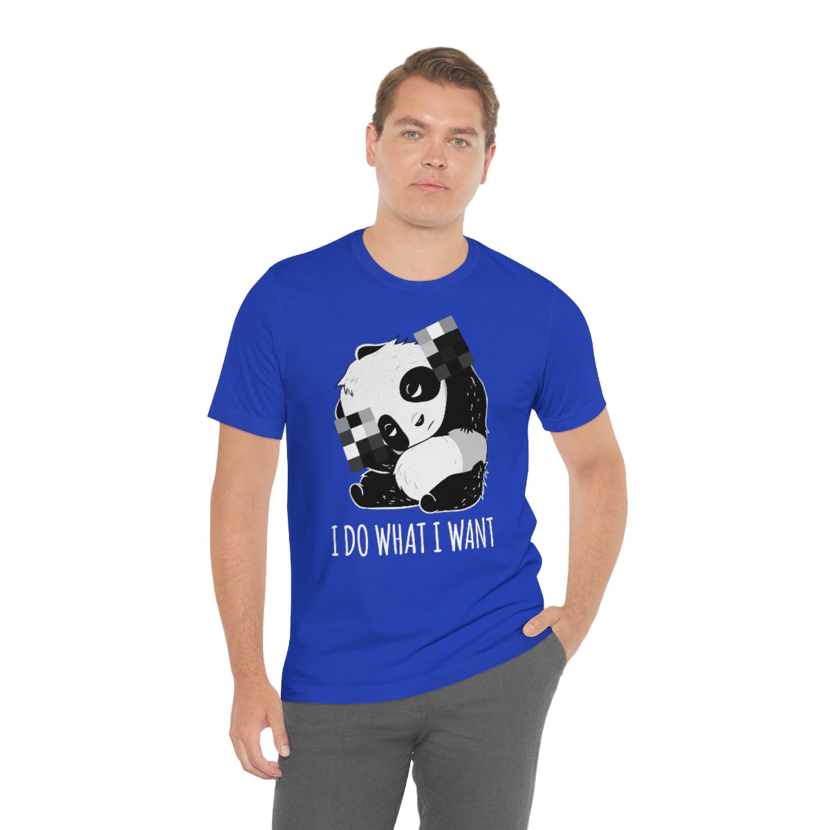 Panda I Do What I Want TShirtSon UK