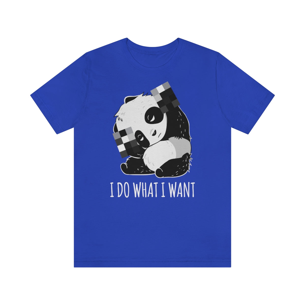 Panda I Do What I Want TShirtSon UK