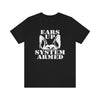 Ears Up System Armed German Shepherd TShirtSon UK