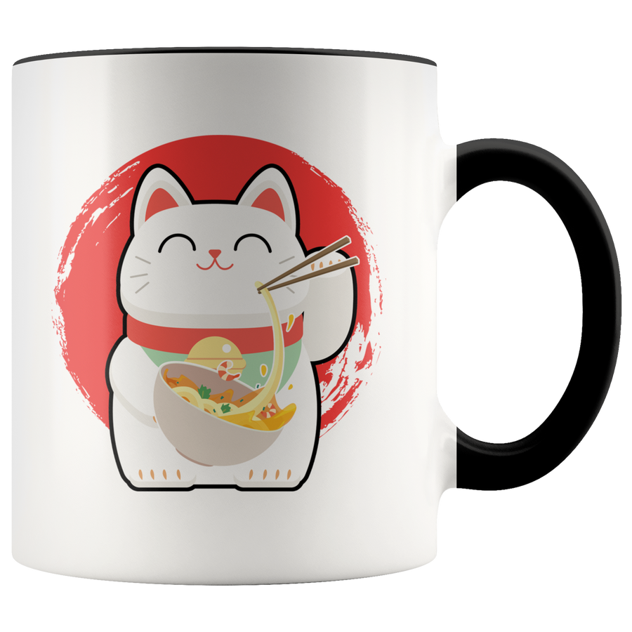 Accent Mug - Ramen Lucky Cat