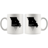 White Mugs - Missouri Roots