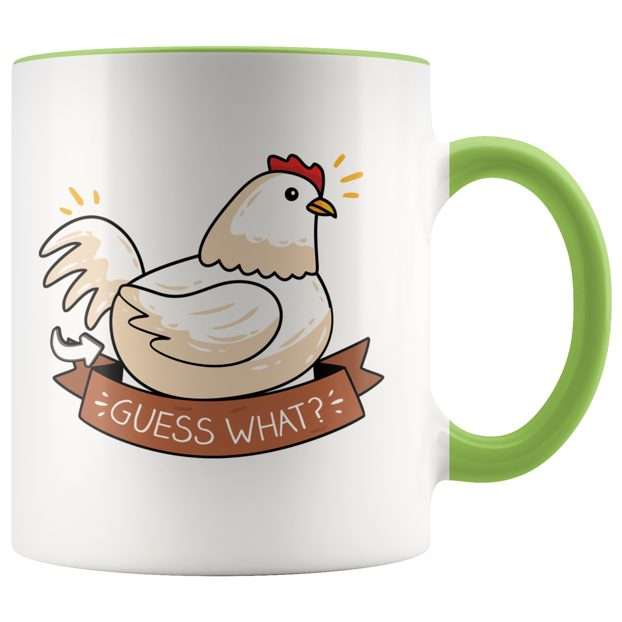 Accent Mug - Chicken Butt Mug