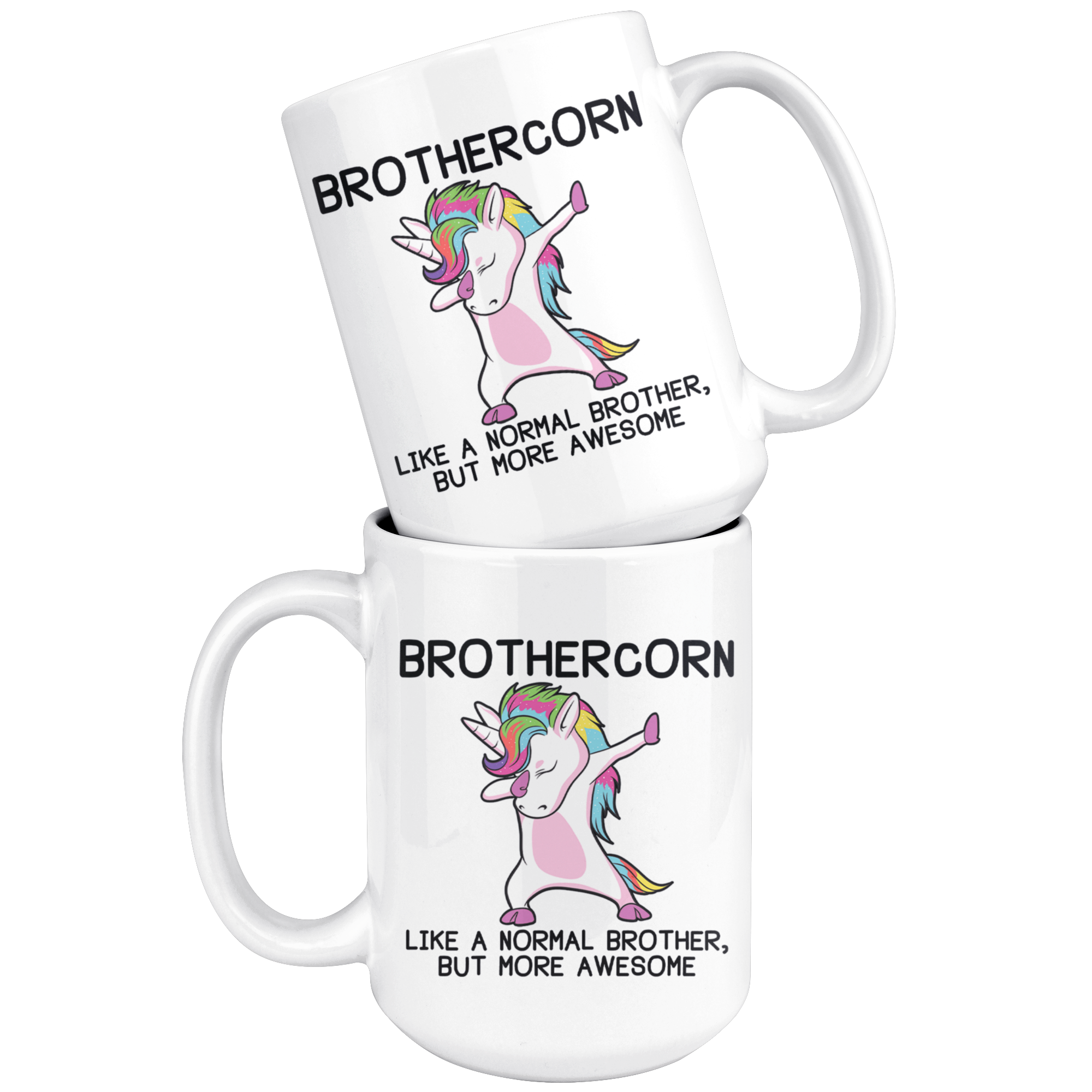 White Mugs - Brothercorn