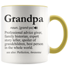 Accent Mug - Grandpa Definition