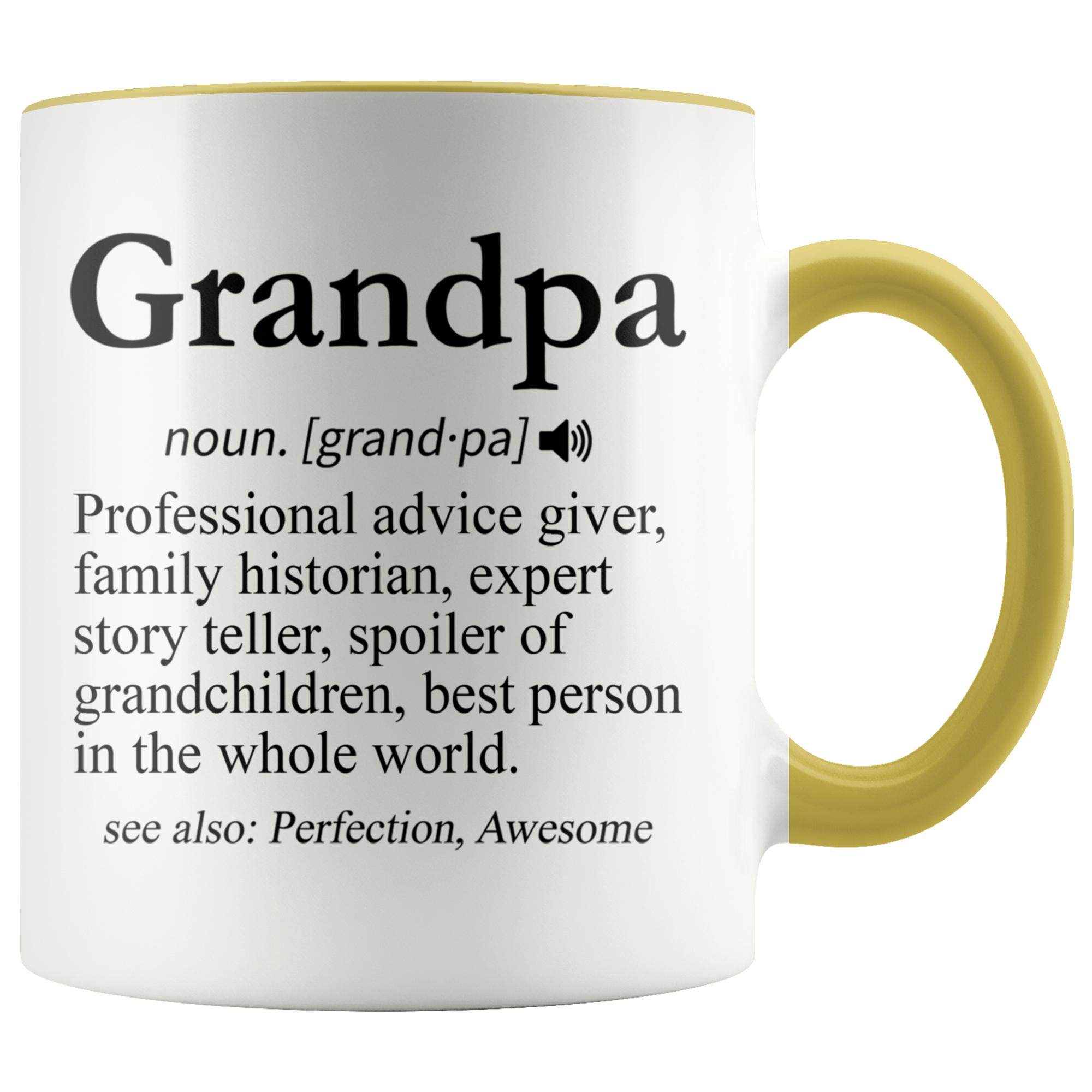 Accent Mug - Grandpa Definition