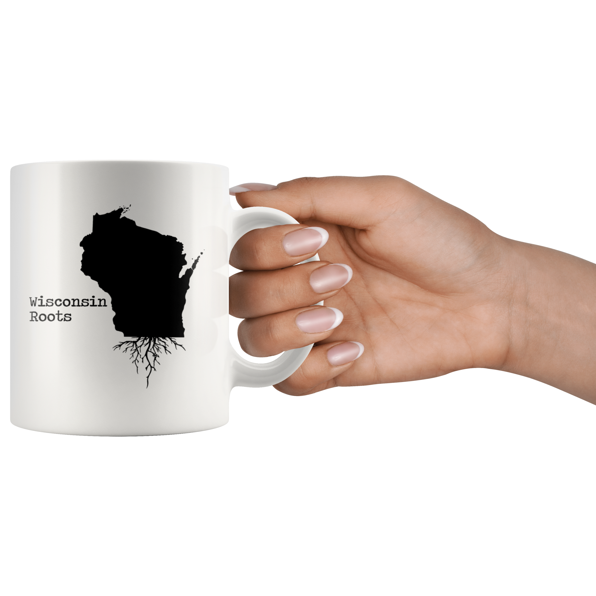 White Mugs - Wisconsin Roots