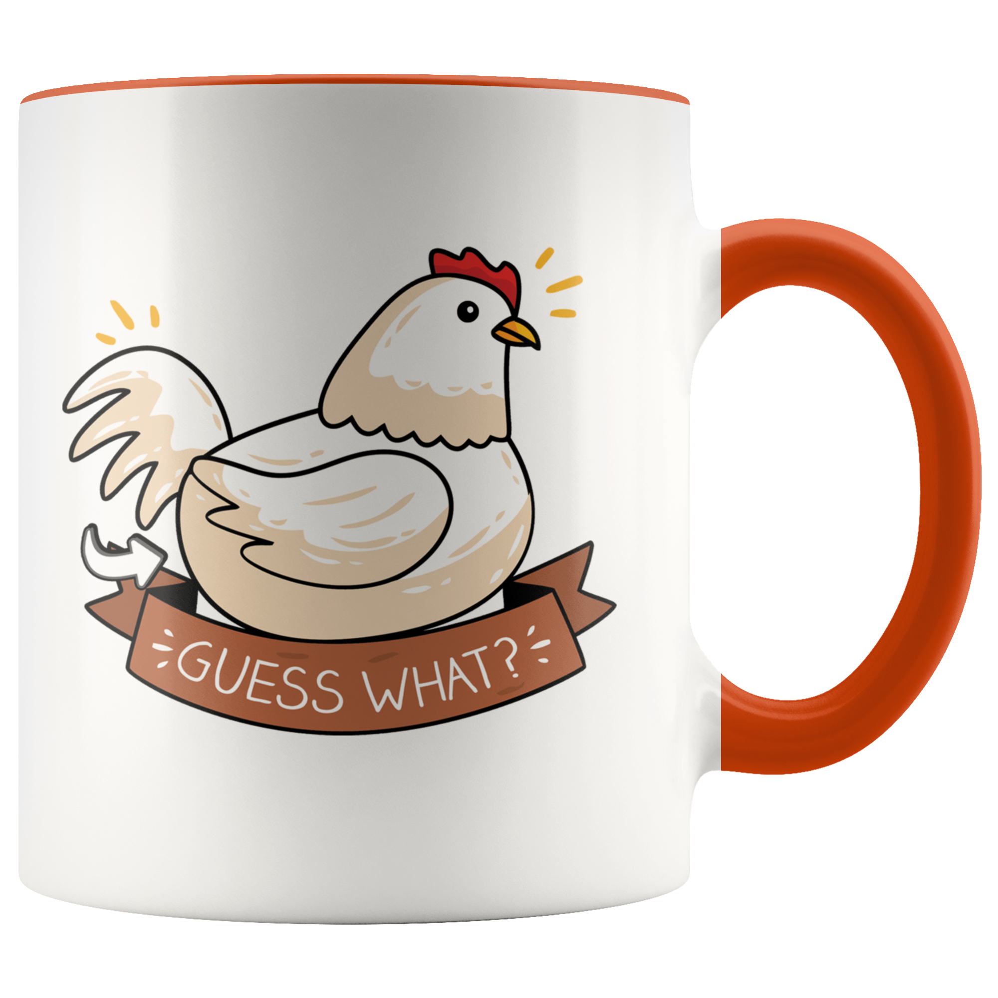 Accent Mug - Chicken Butt Mug
