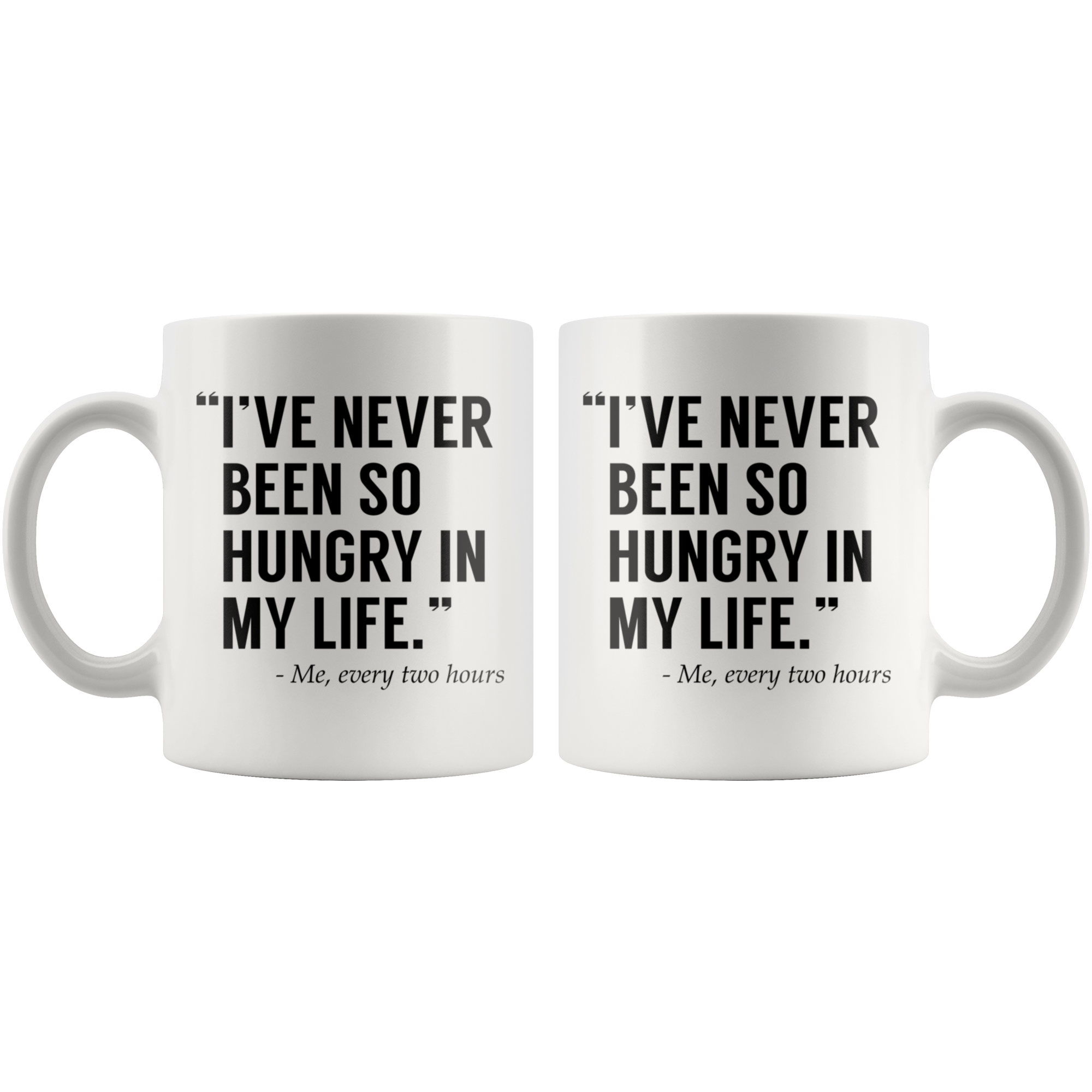 White Mugs - Never Been So Hungry Two Hours