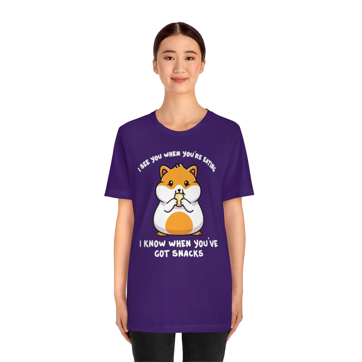 Hamster I See You When You're Eating TShirtSon UK