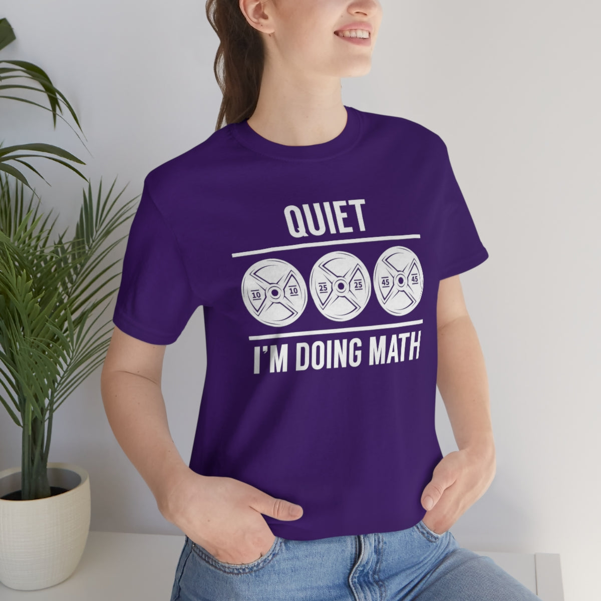 Doing Math Weights TShirtSon UK