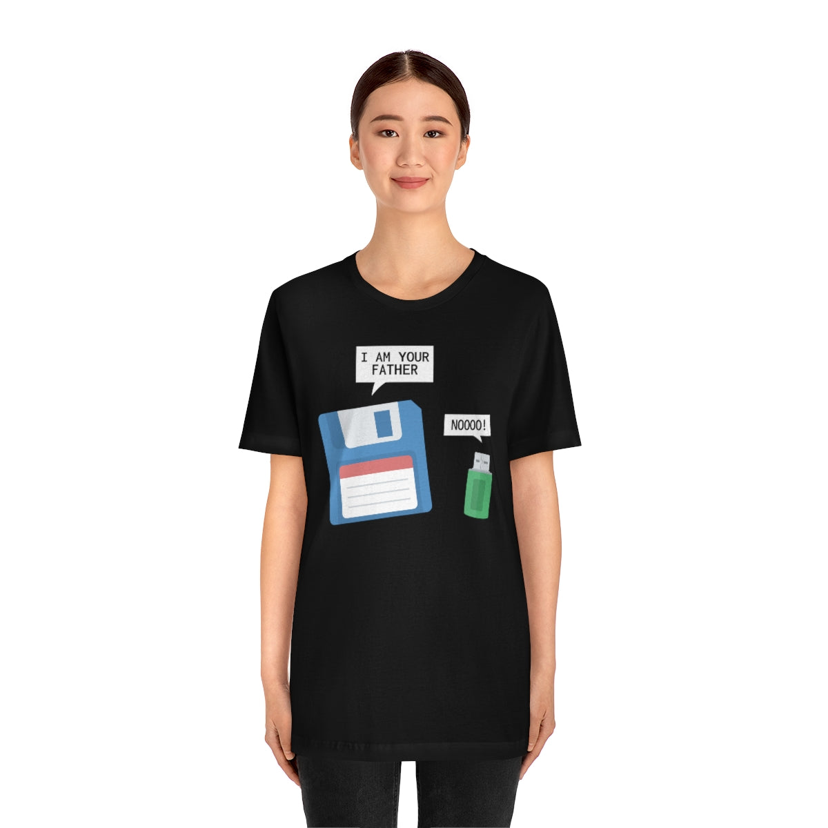 Floppy Disk USB Father TShirtSon UK
