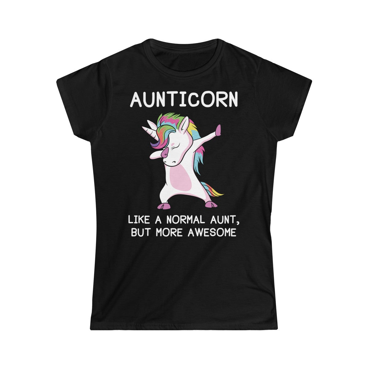 Women's Softstyle Custom Aunt Tee