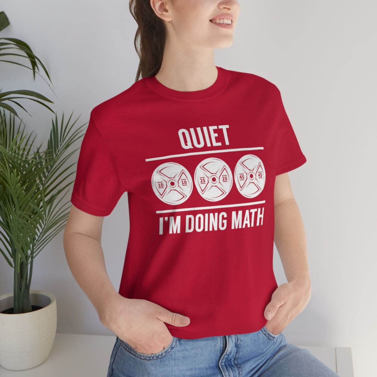 Doing Math Weights TShirtSon UK