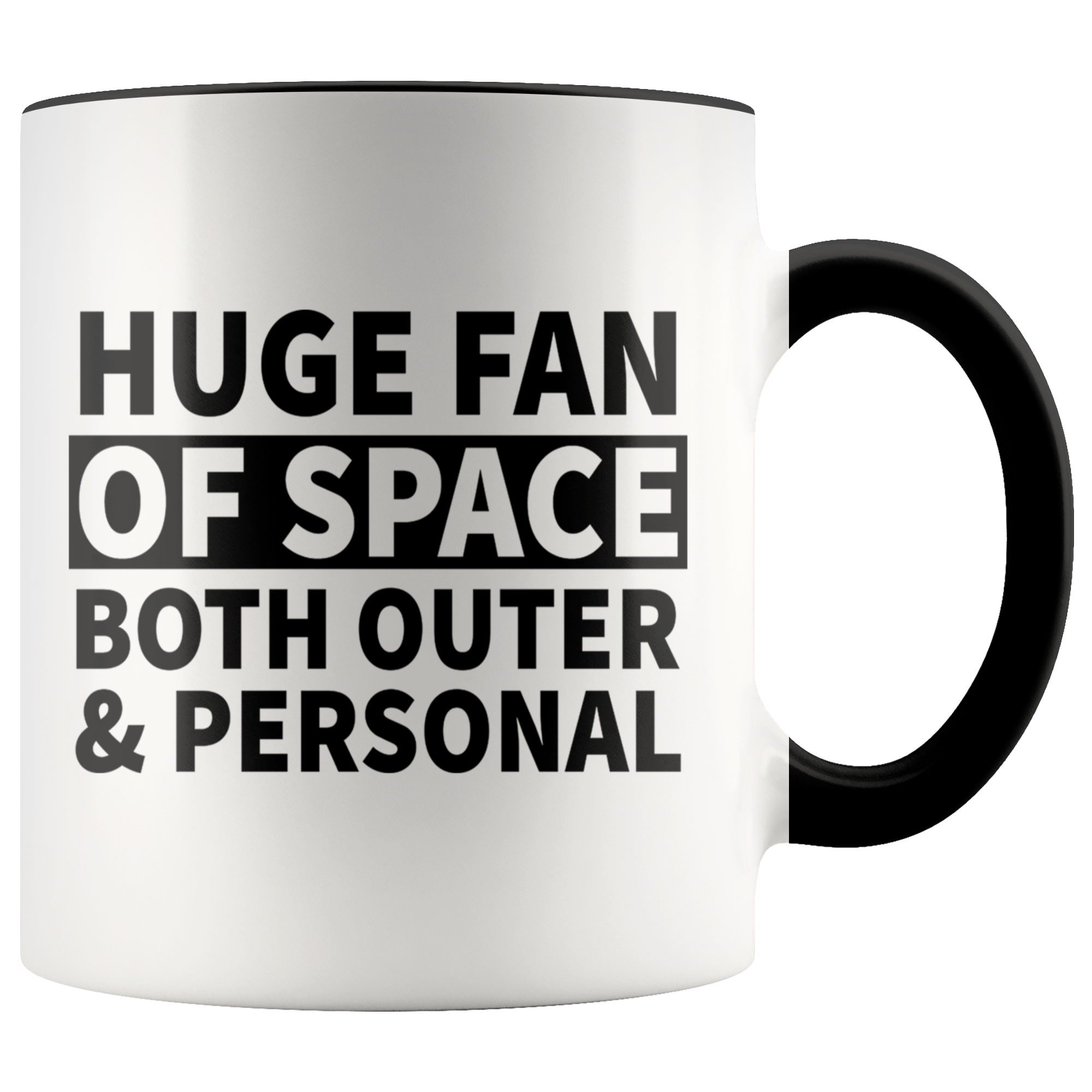 Accent Mug - Huge Fan Of Space