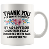 Accent Mug - Thank You Godmother Punch In Face