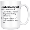 White 15oz Mug - Fabricologist