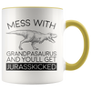Accent Mug - Grandpasaurus Mug