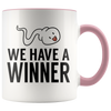 Accent Mug - We Have a Winner Pregnancy