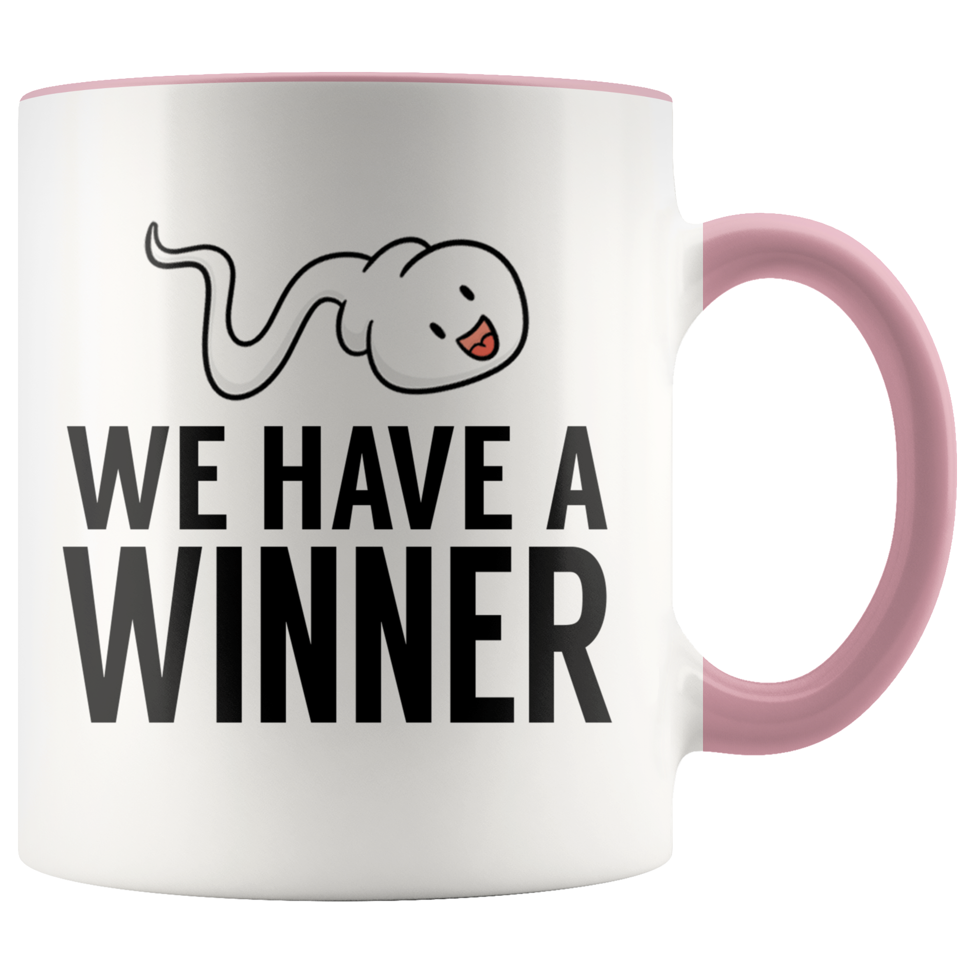 Accent Mug - We Have a Winner Pregnancy