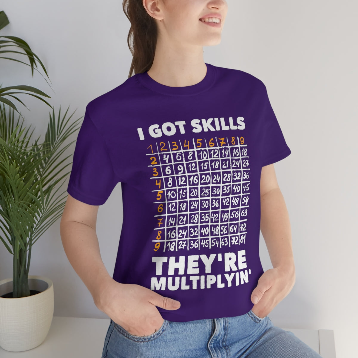 Math Skills Multiplyin TShirtSon UK