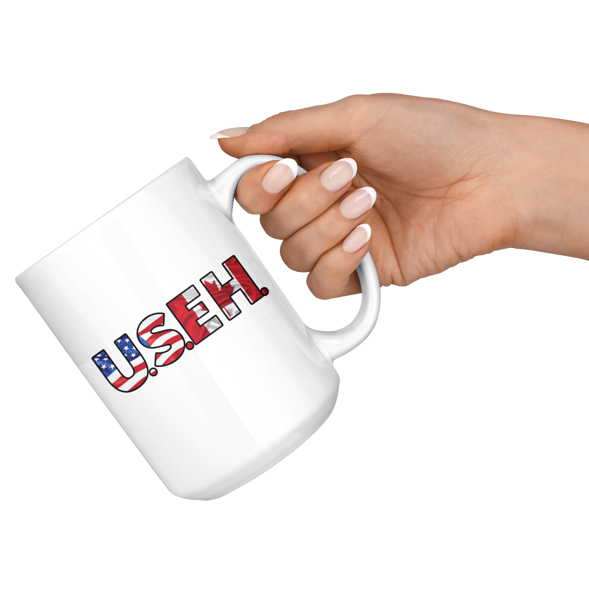 White Mugs - USEH Mug