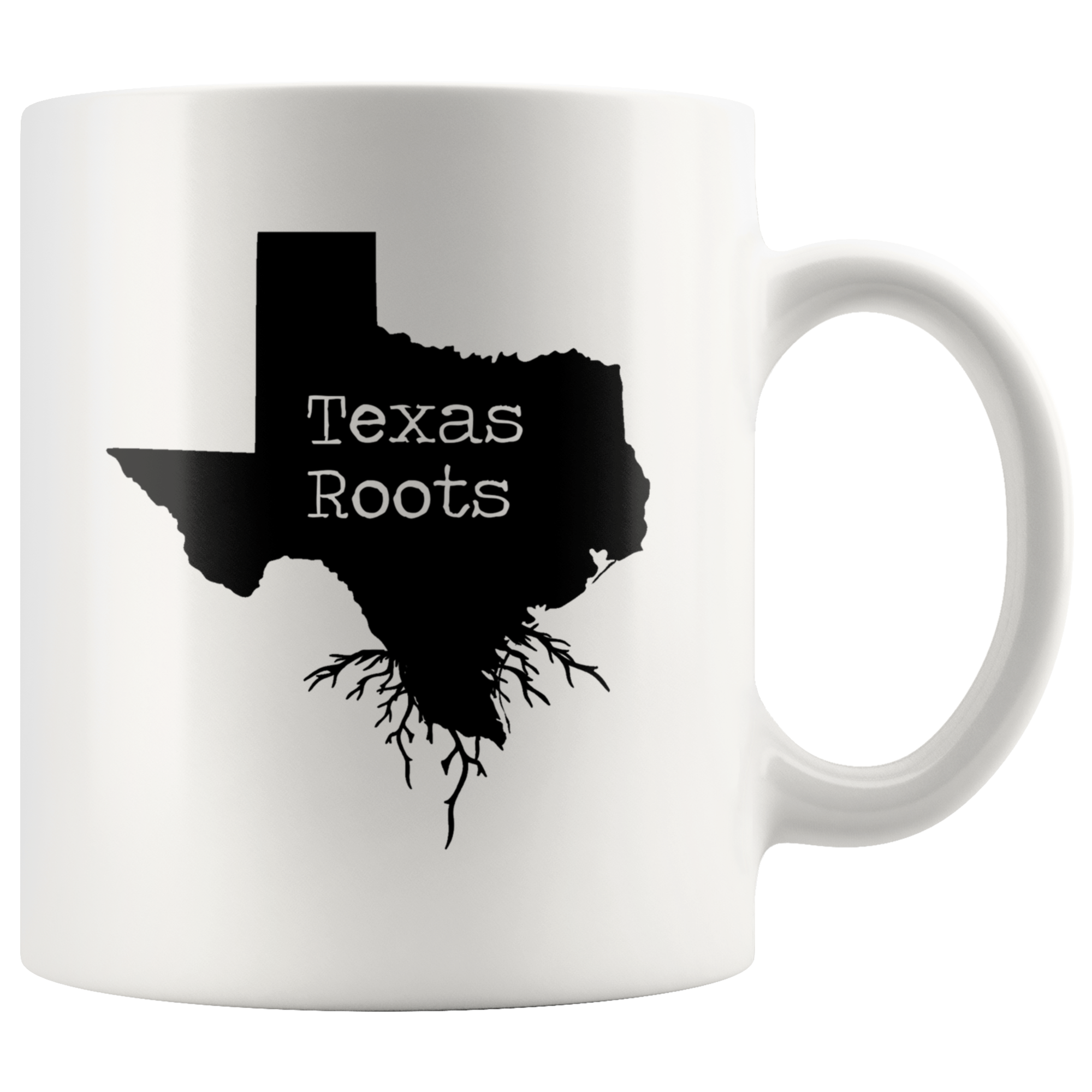 White Mugs - Texas Roots
