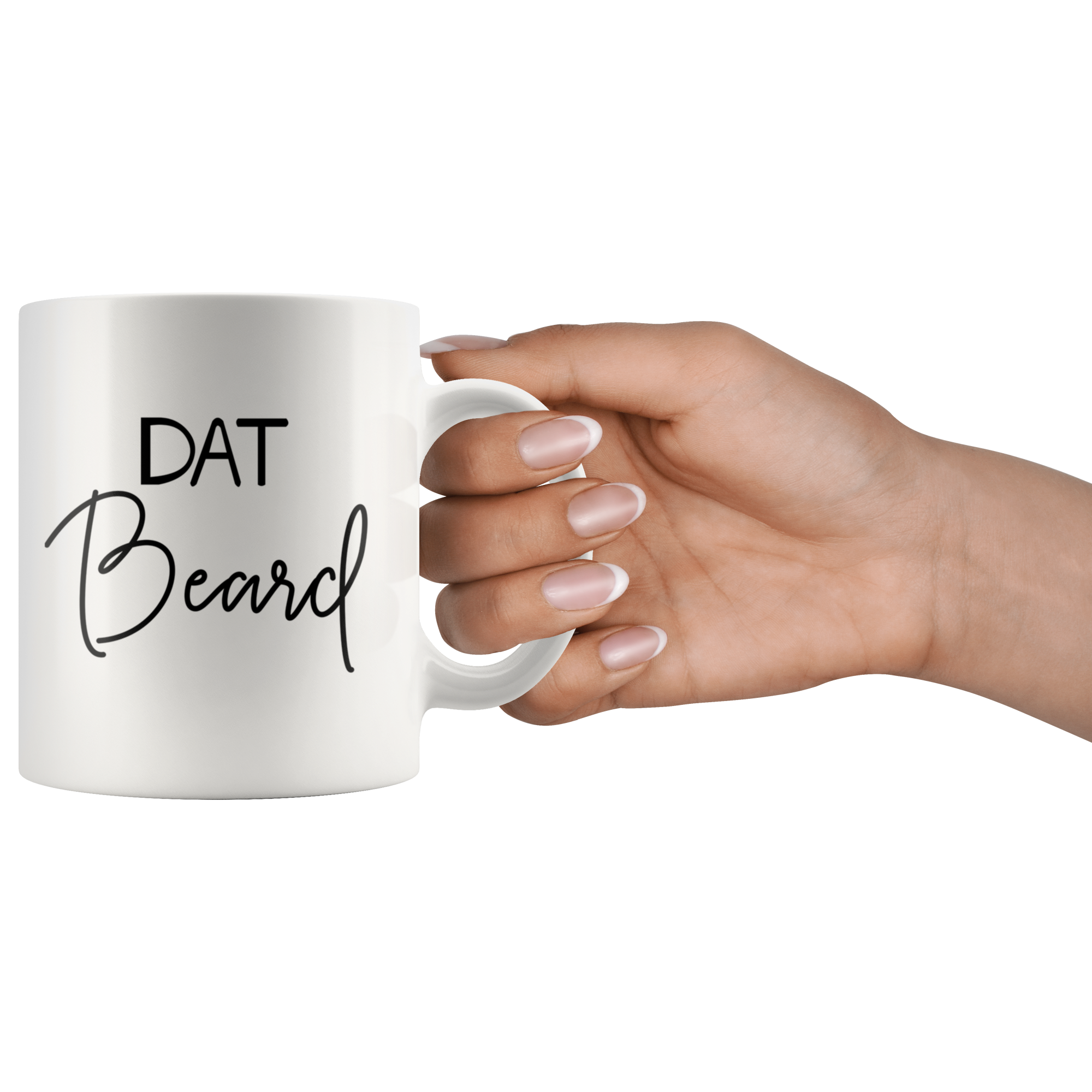 White Mugs - Dat Beard
