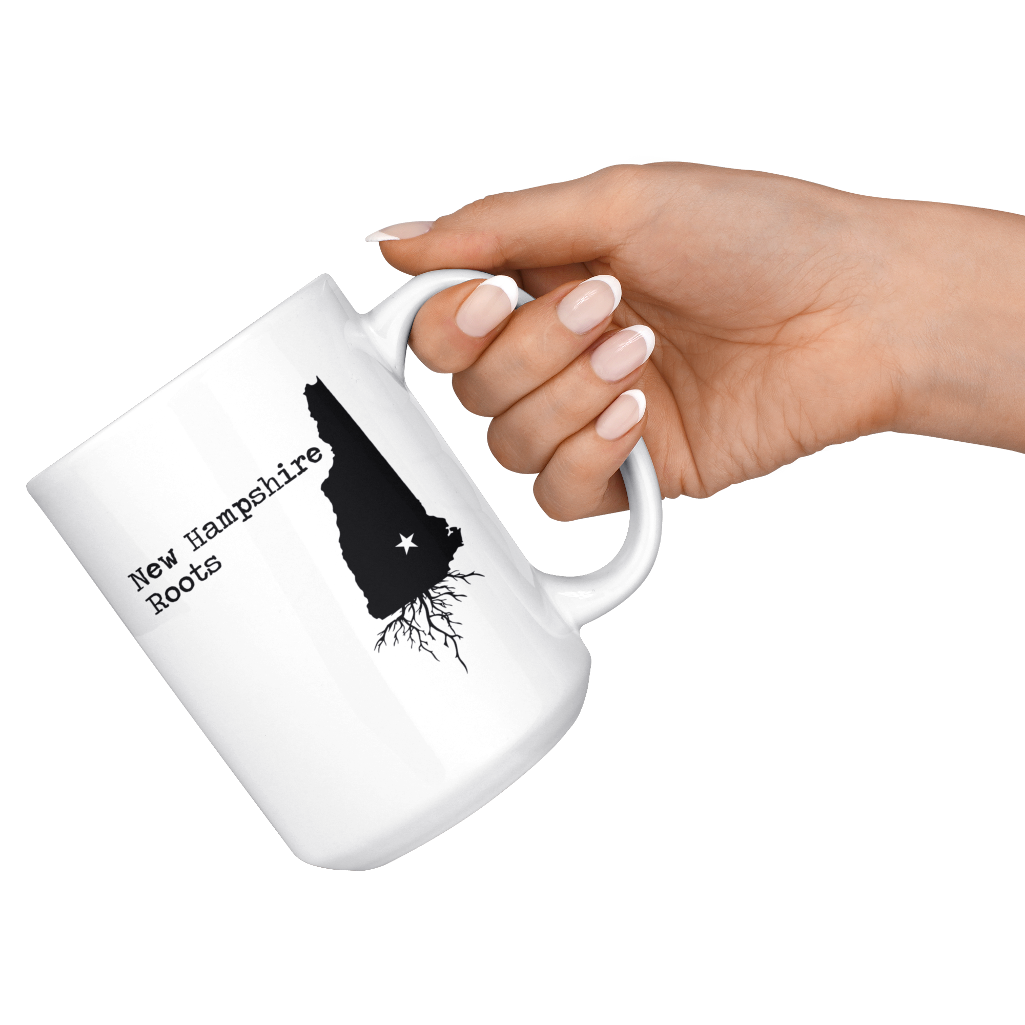 White Mugs - New Hampshire Roots