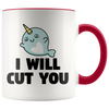 Accent Mug - Narwhal Cut You