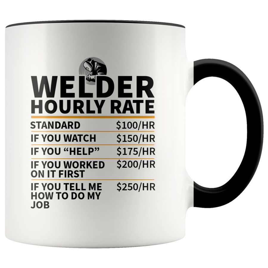 Accent Mug - Welder Hourly Rate