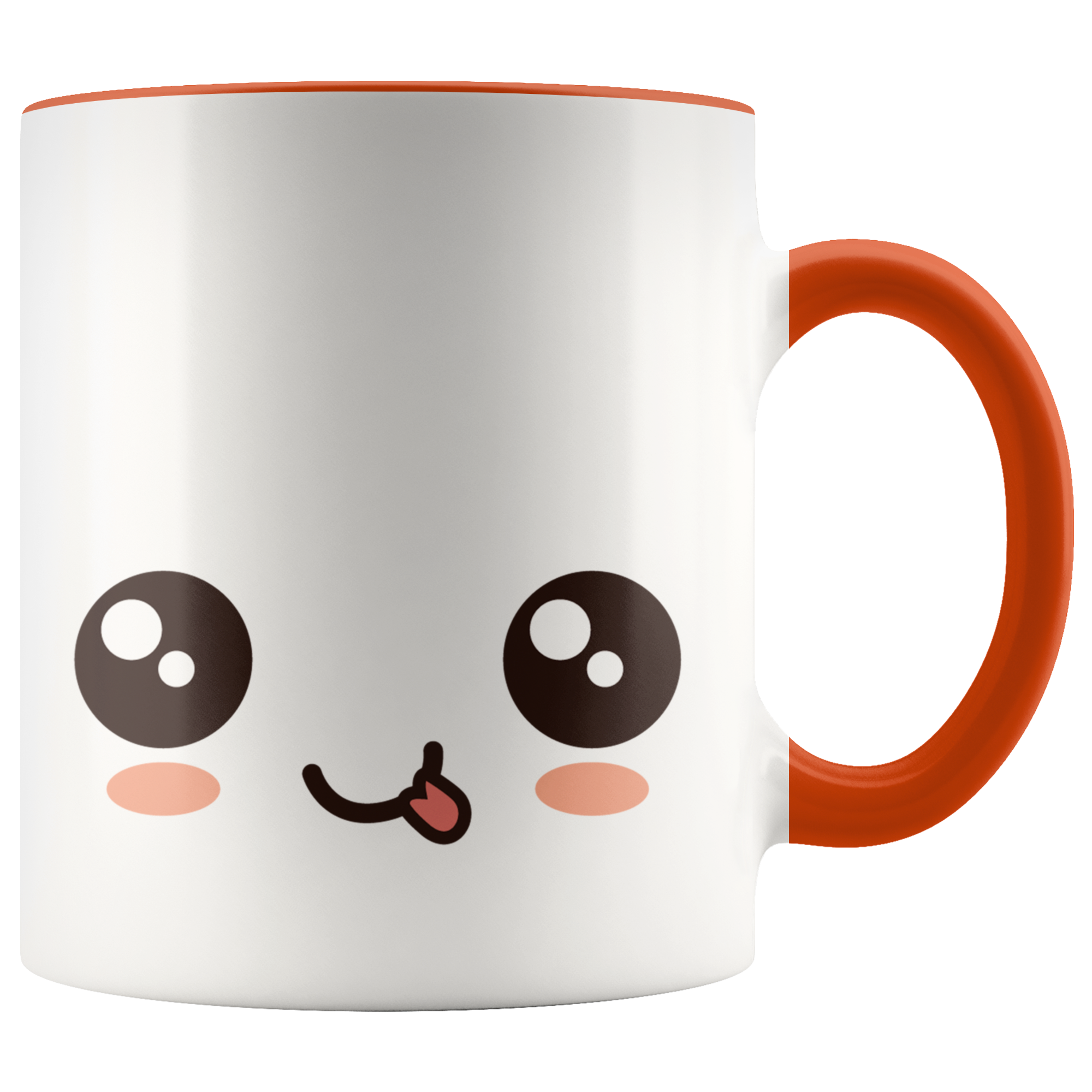 Accent Mug - Kawaii Smiley Face